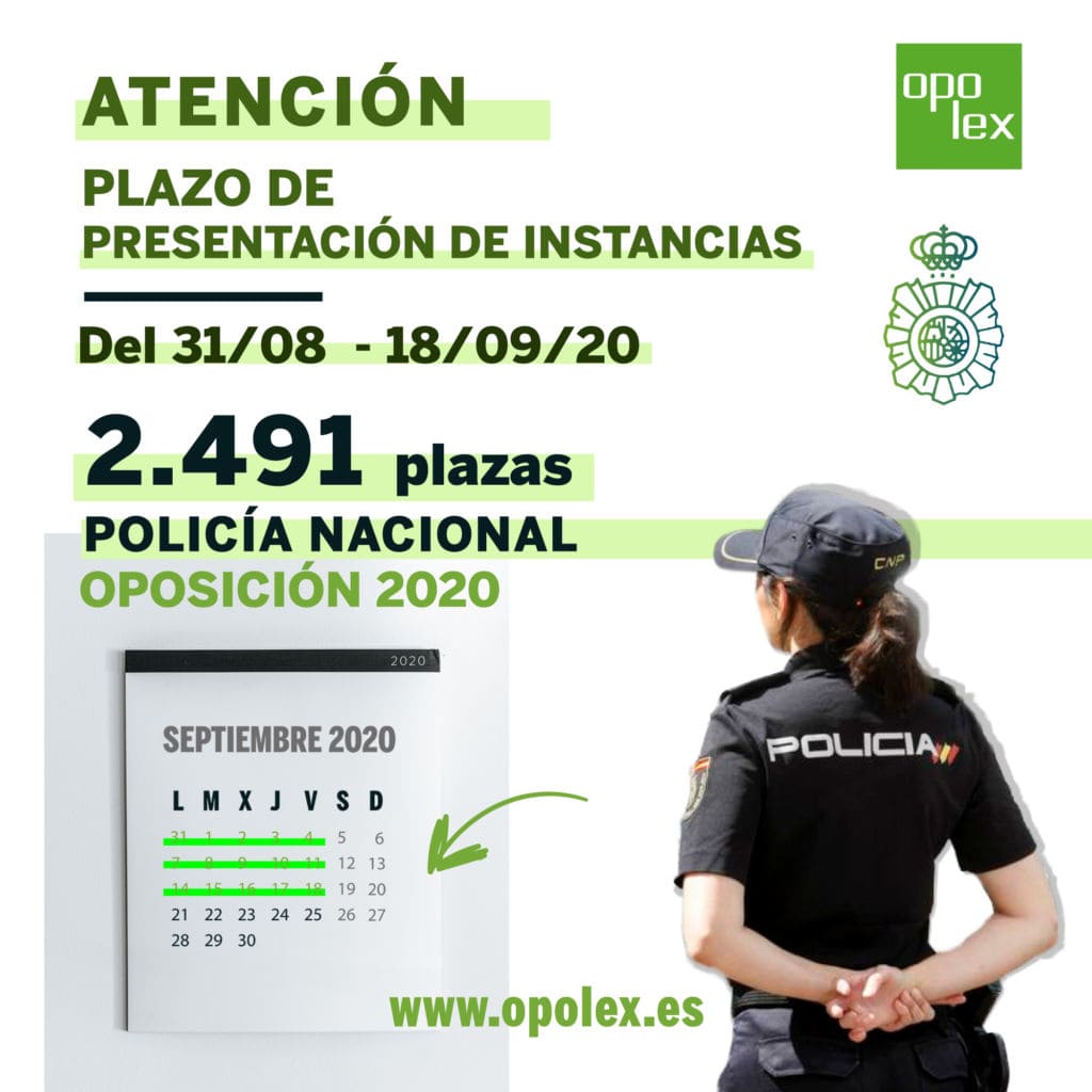 Convocatoria Policía Nacional 2020