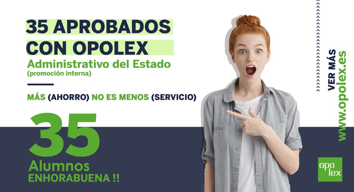 35 alumnos Opolex aprueban Administrativo Estado PI