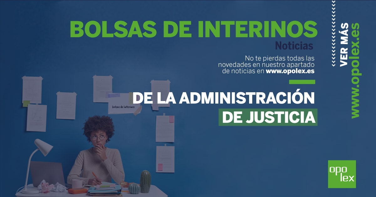 Bolsa de interinos de Justicia