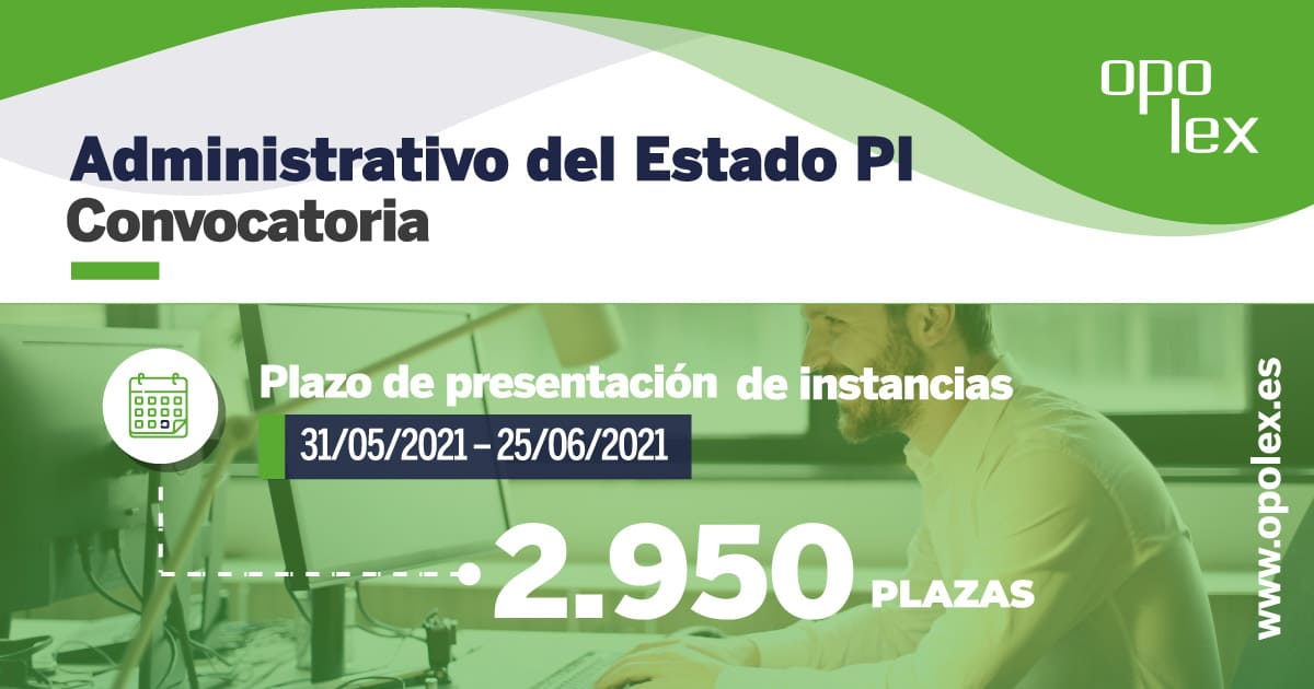 Convocatoria 2021 Administrativo del Estado promoción interna