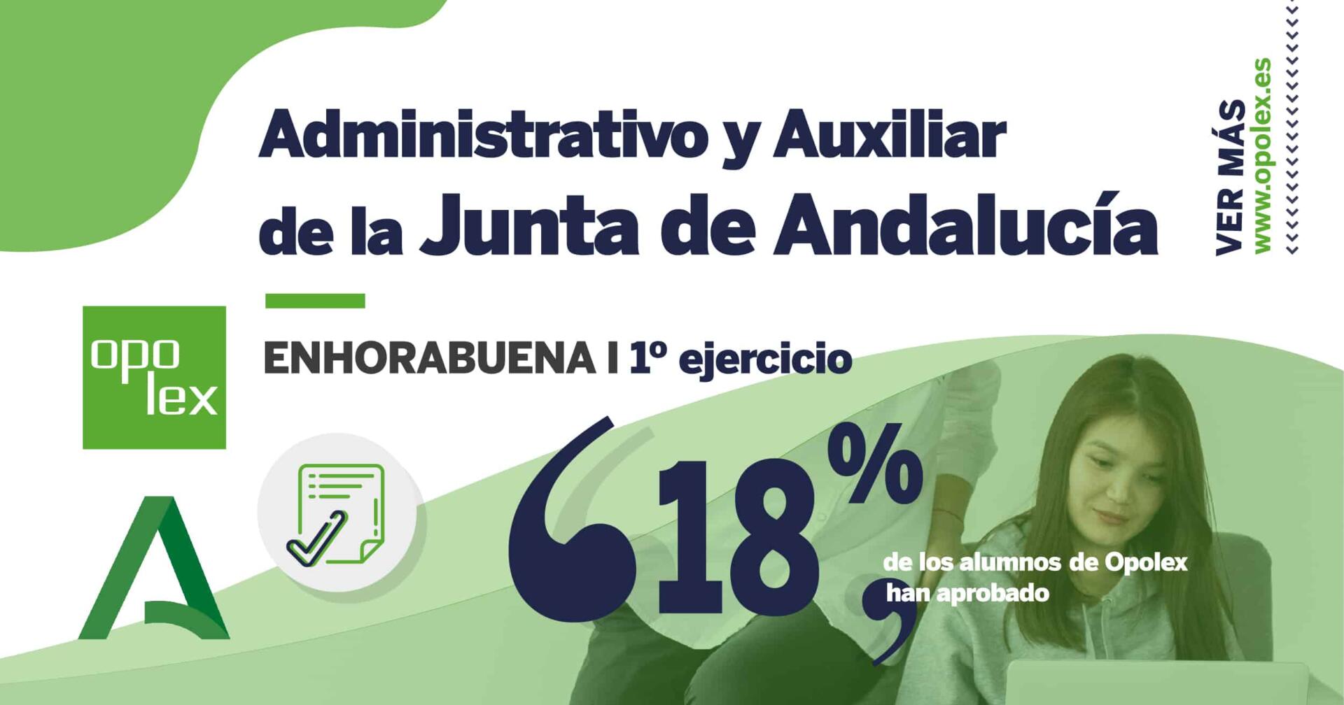 El 18% de nuestros alumnos aprueban el examen de la Junta Andalucía