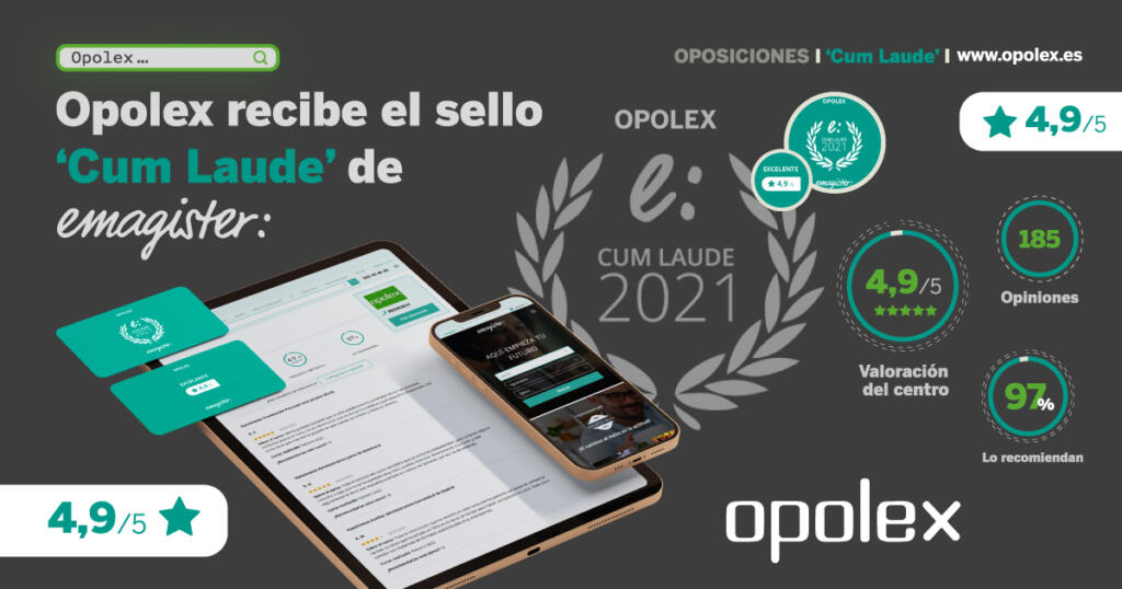 Opolex recibe el sello Cum Laude de Emagister