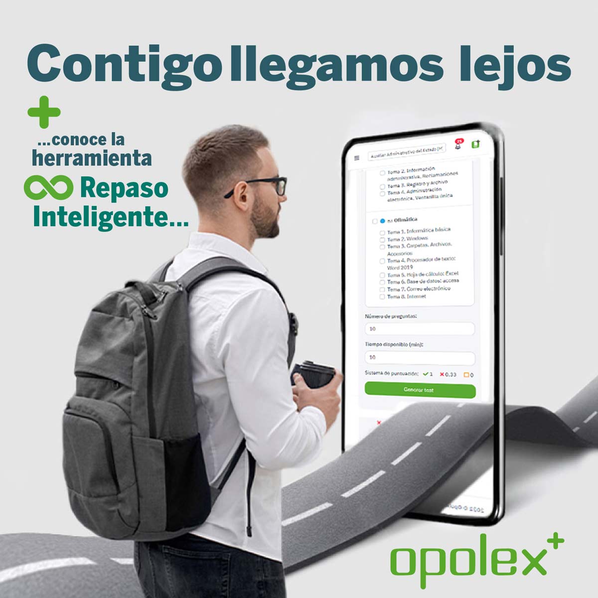 Herramienta de Repaso Inteligente Opolex+